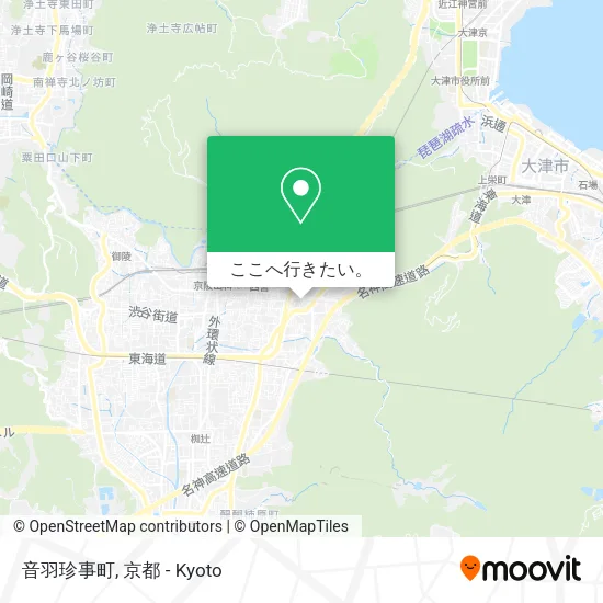 音羽珍事町地図