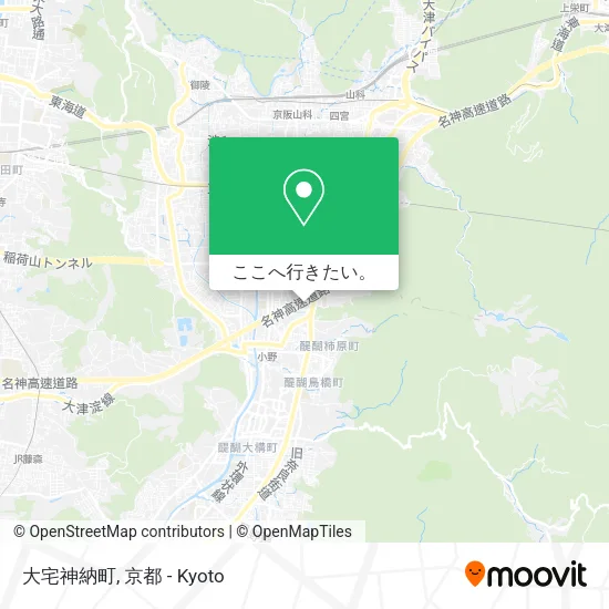 大宅神納町地図