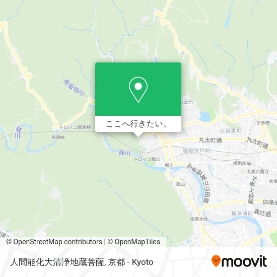 人間能化大清浄地蔵菩薩地図
