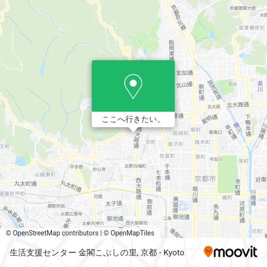 生活支援センター 金閣こぶしの里地図