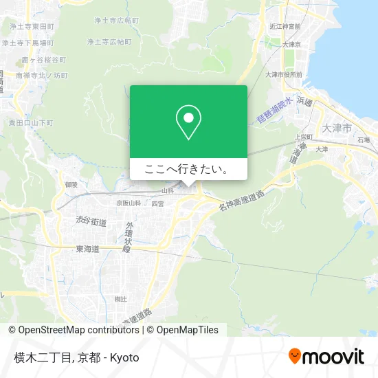 横木二丁目地図