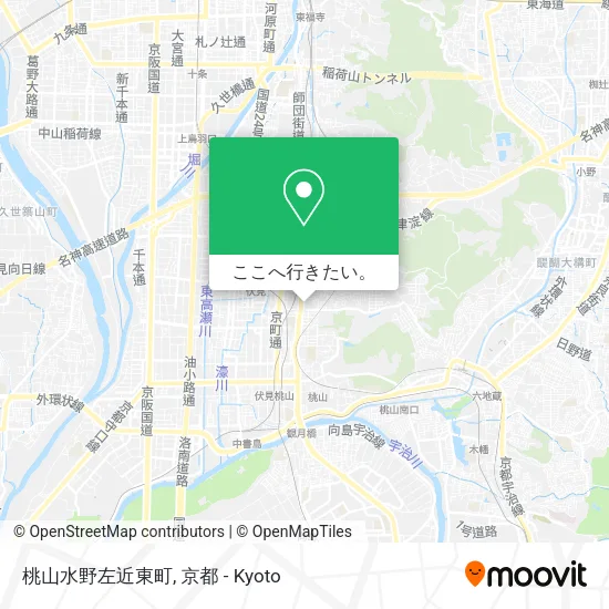 桃山水野左近東町地図