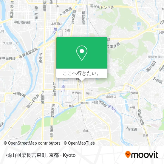桃山羽柴長吉東町地図