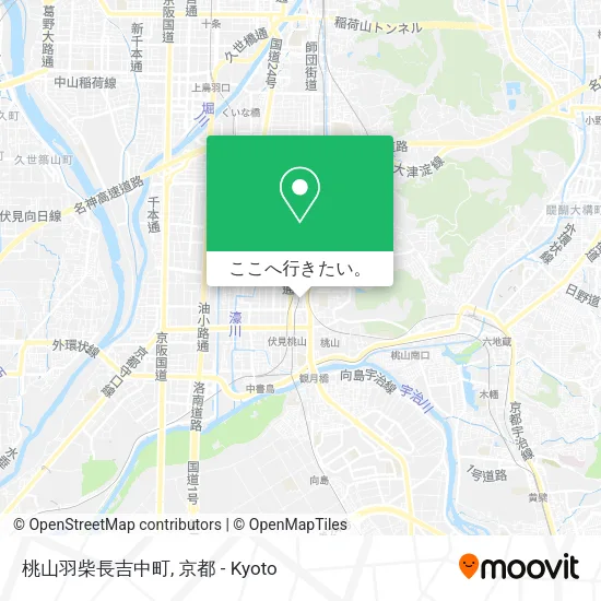 桃山羽柴長吉中町地図