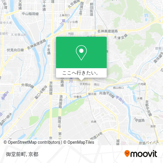 御堂前町地図