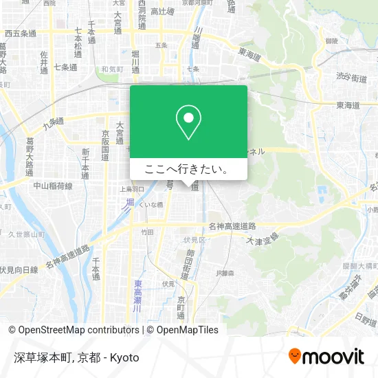 深草塚本町地図