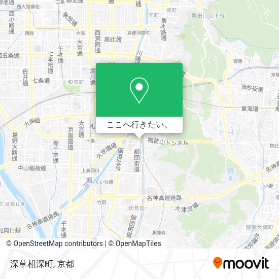 深草相深町地図