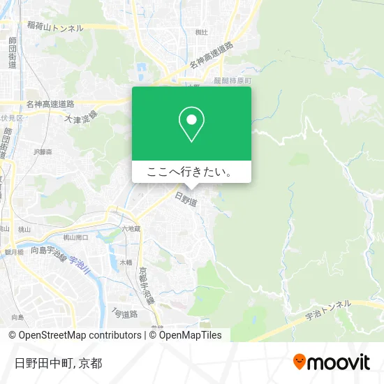 日野田中町地図