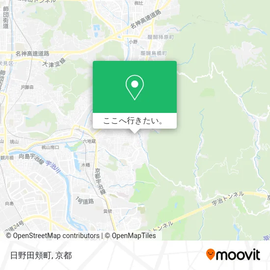 日野田頬町地図