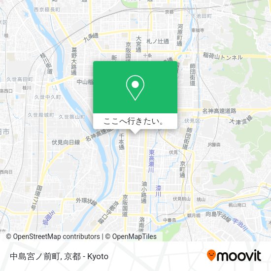 中島宮ノ前町地図