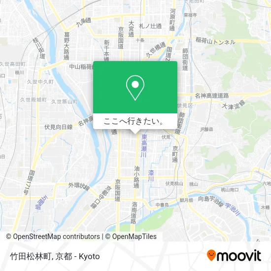 竹田松林町地図