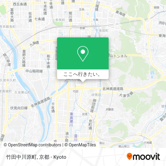 竹田中川原町地図