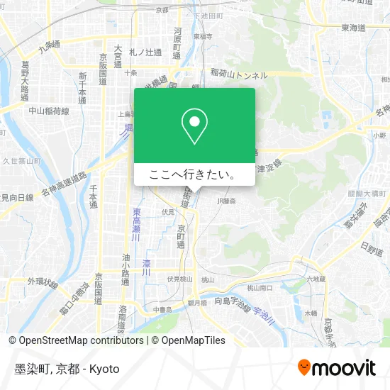 墨染町地図