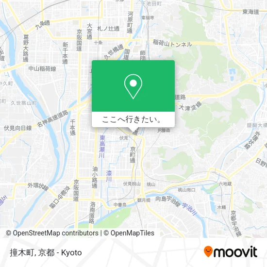 撞木町地図