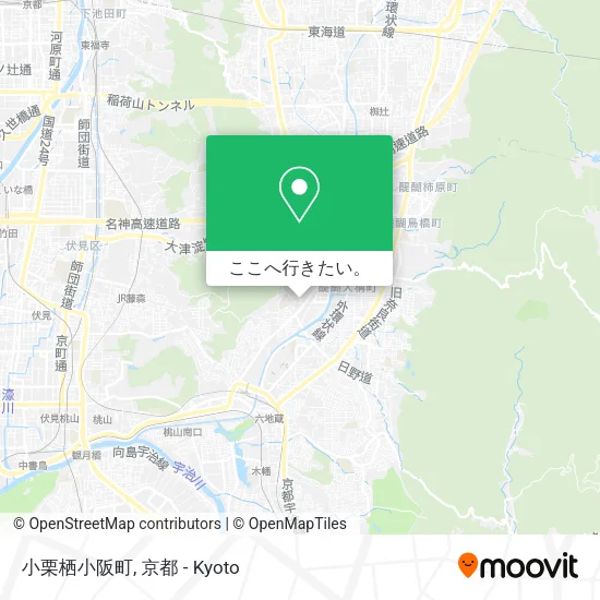 小栗栖小阪町地図