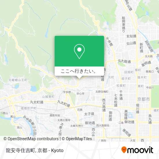 龍安寺住吉町地図
