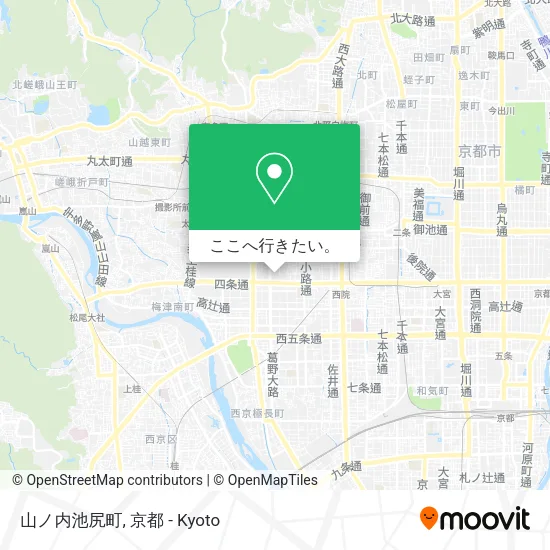 山ノ内池尻町地図
