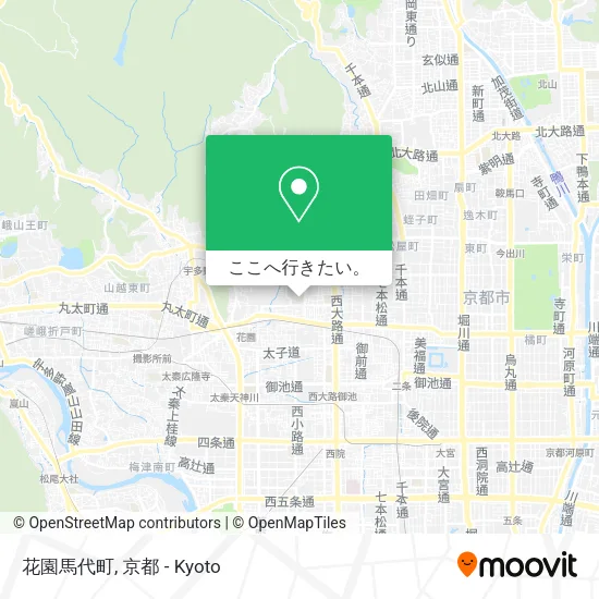 花園馬代町地図