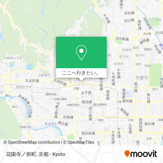 花園寺ノ前町地図