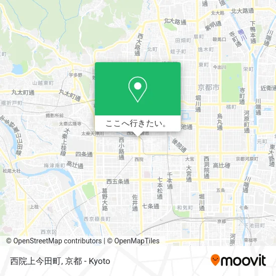 西院上今田町地図