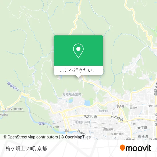梅ケ畑上ノ町地図