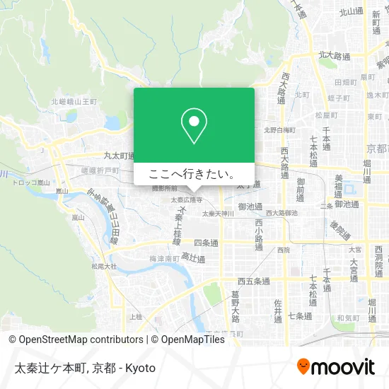 太秦辻ケ本町地図
