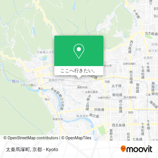 太秦馬塚町地図