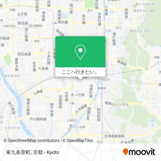 東九条室町地図