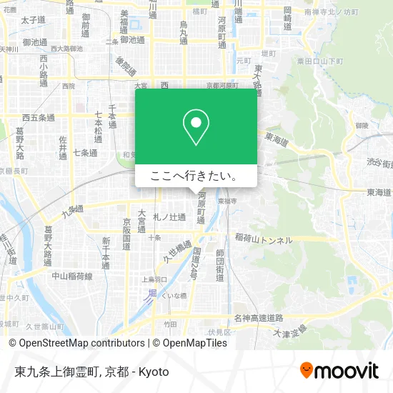 東九条上御霊町地図