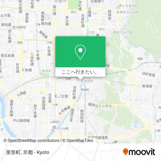 屋形町地図