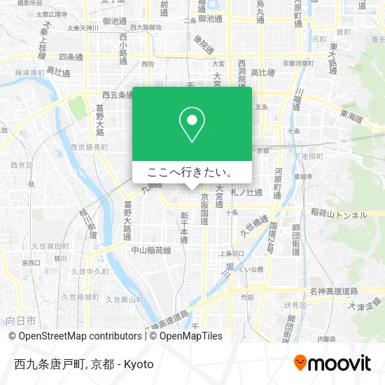 西九条唐戸町地図