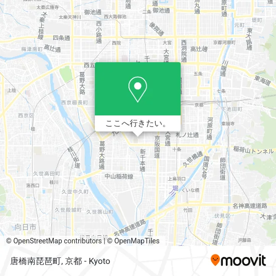 唐橋南琵琶町地図