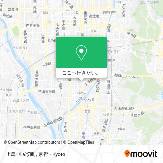 上鳥羽尻切町地図