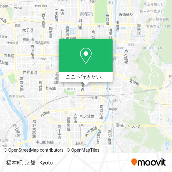 福本町地図