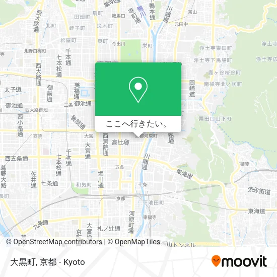 大黒町地図