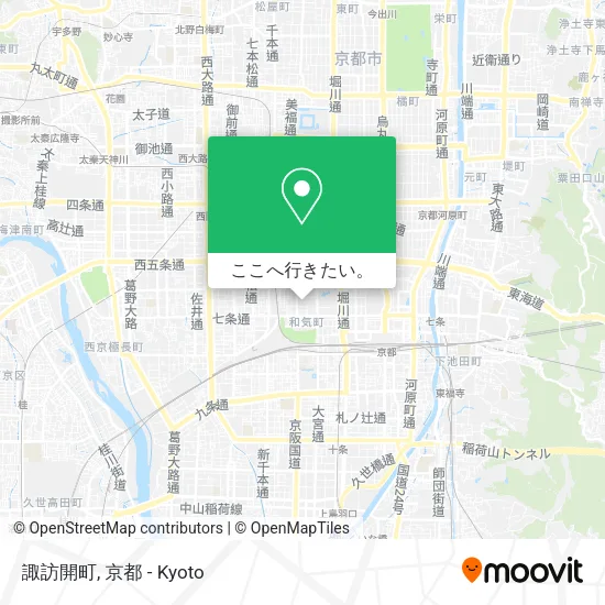 諏訪開町地図