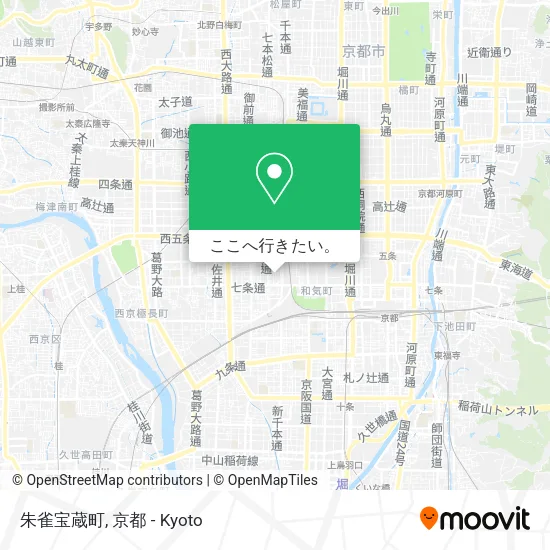 朱雀宝蔵町地図