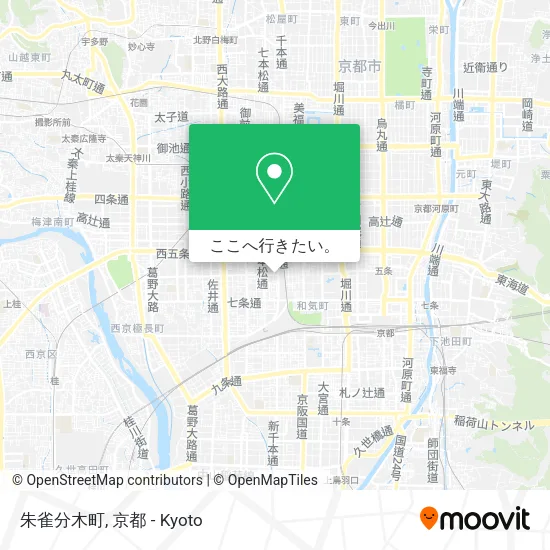 朱雀分木町地図