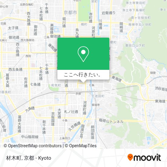 材木町地図