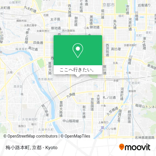 梅小路本町地図