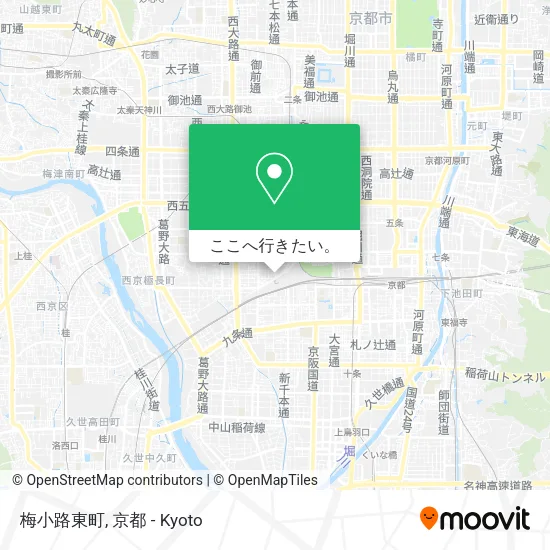 梅小路東町地図