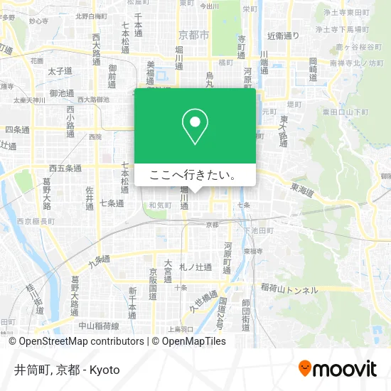 井筒町地図