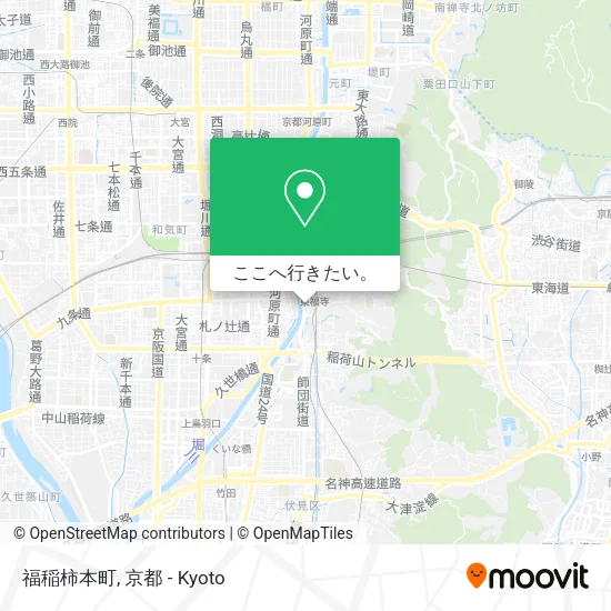 福稲柿本町地図