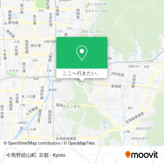 今熊野総山町地図