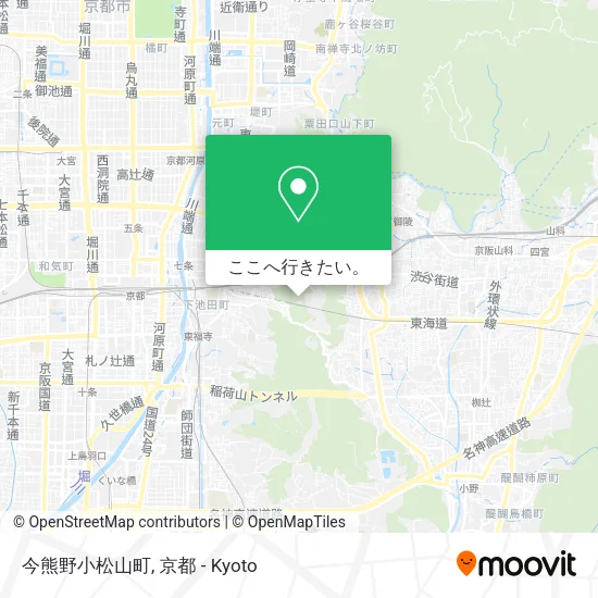 今熊野小松山町地図