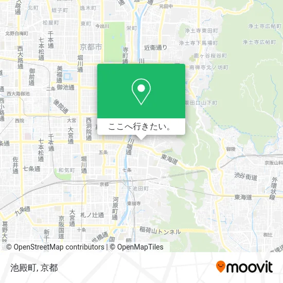 池殿町地図