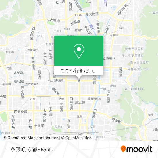 二条殿町地図
