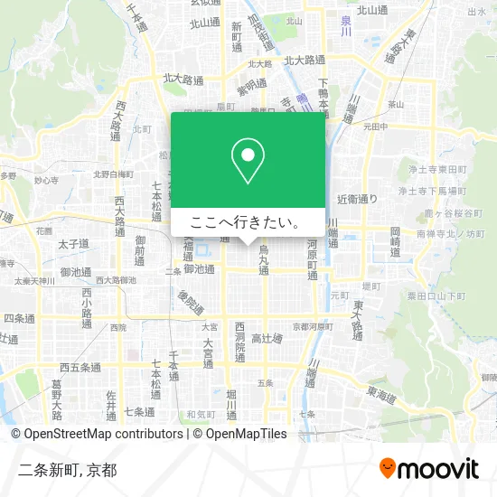 二条新町地図