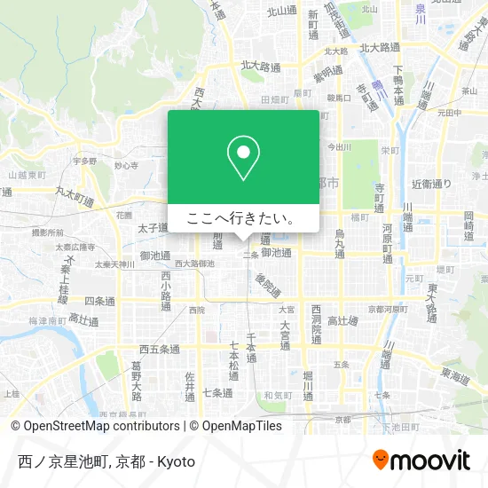 西ノ京星池町地図