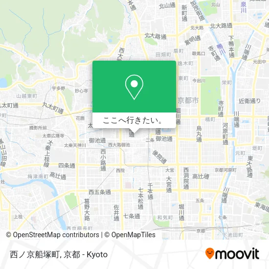 西ノ京船塚町地図